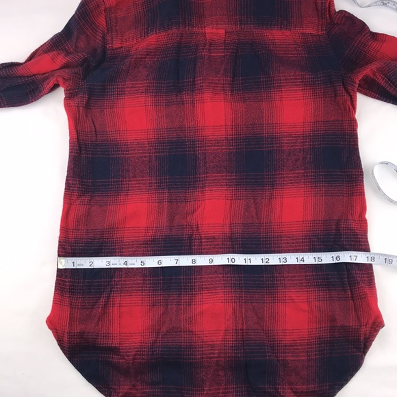 Madewell Classic Flannel Shirt Sz: S - Picture 9 of 11